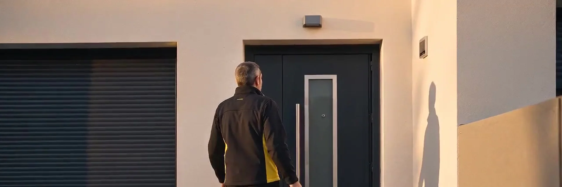 Serraller revisant el tancament d’una porta, escena representativa: Panys Sidese a Lleida